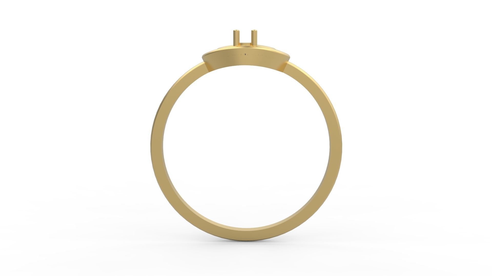Minimalist Ring 605 3D print model_1