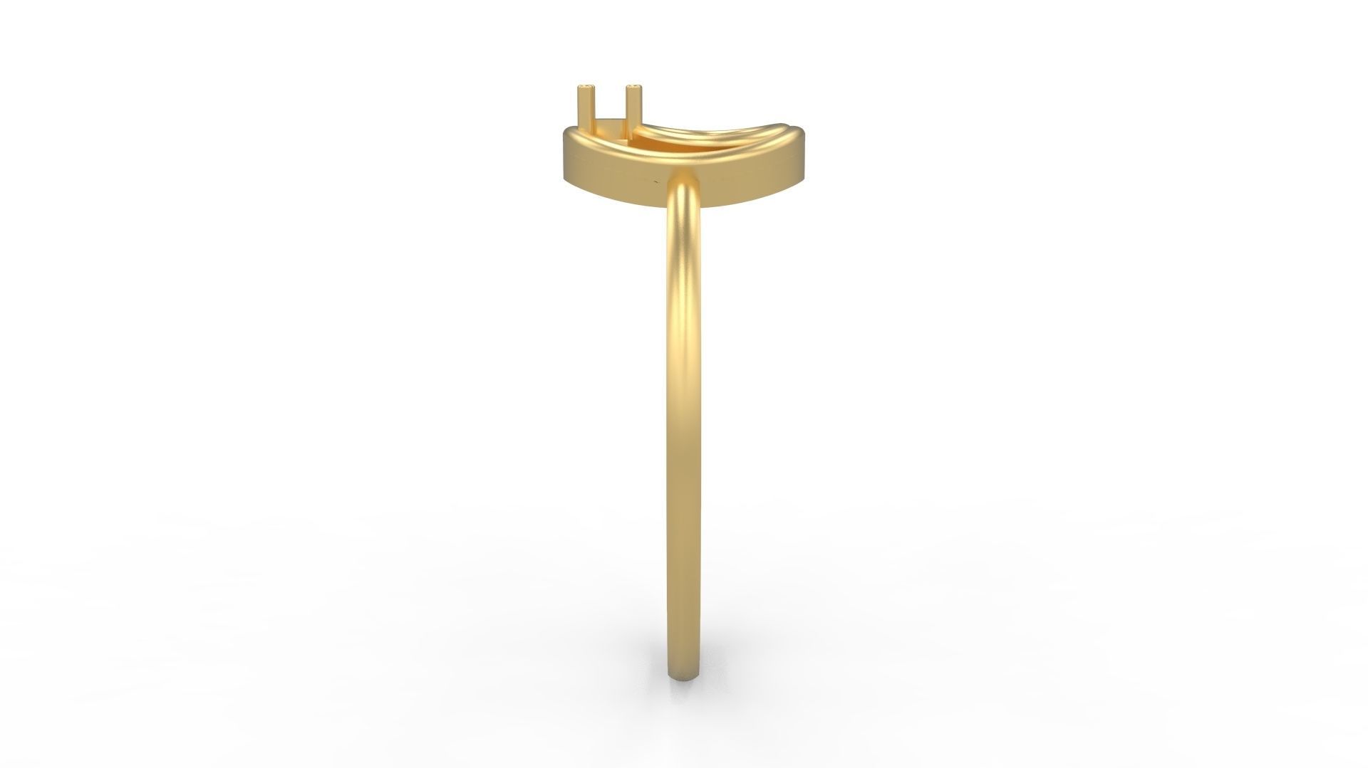 Minimalist Ring 605 3D print model_2