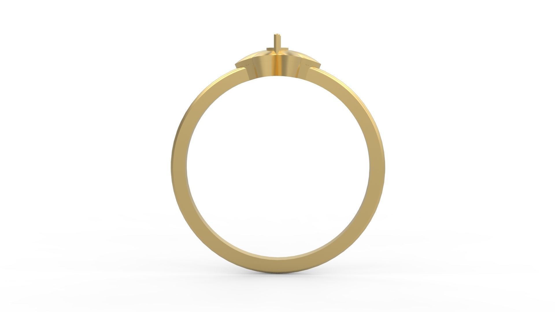 Minimalist Ring 604 3D print model_1