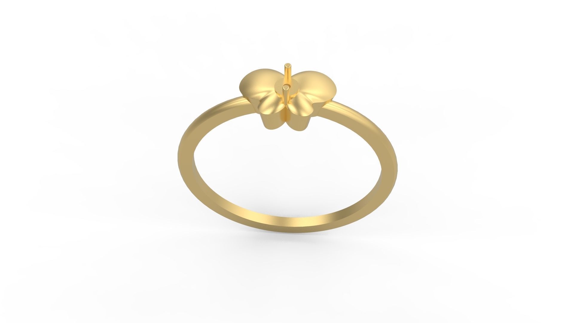 Minimalist Ring 604 3D print model_3