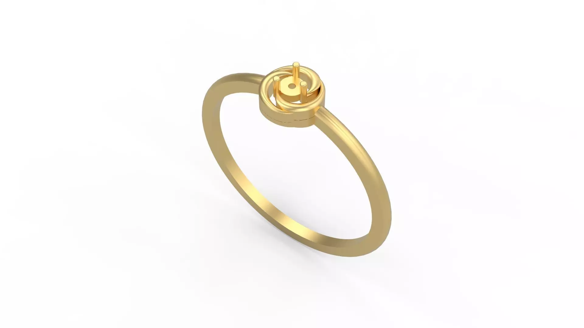 Minimalist Ring 601 3D print model_0