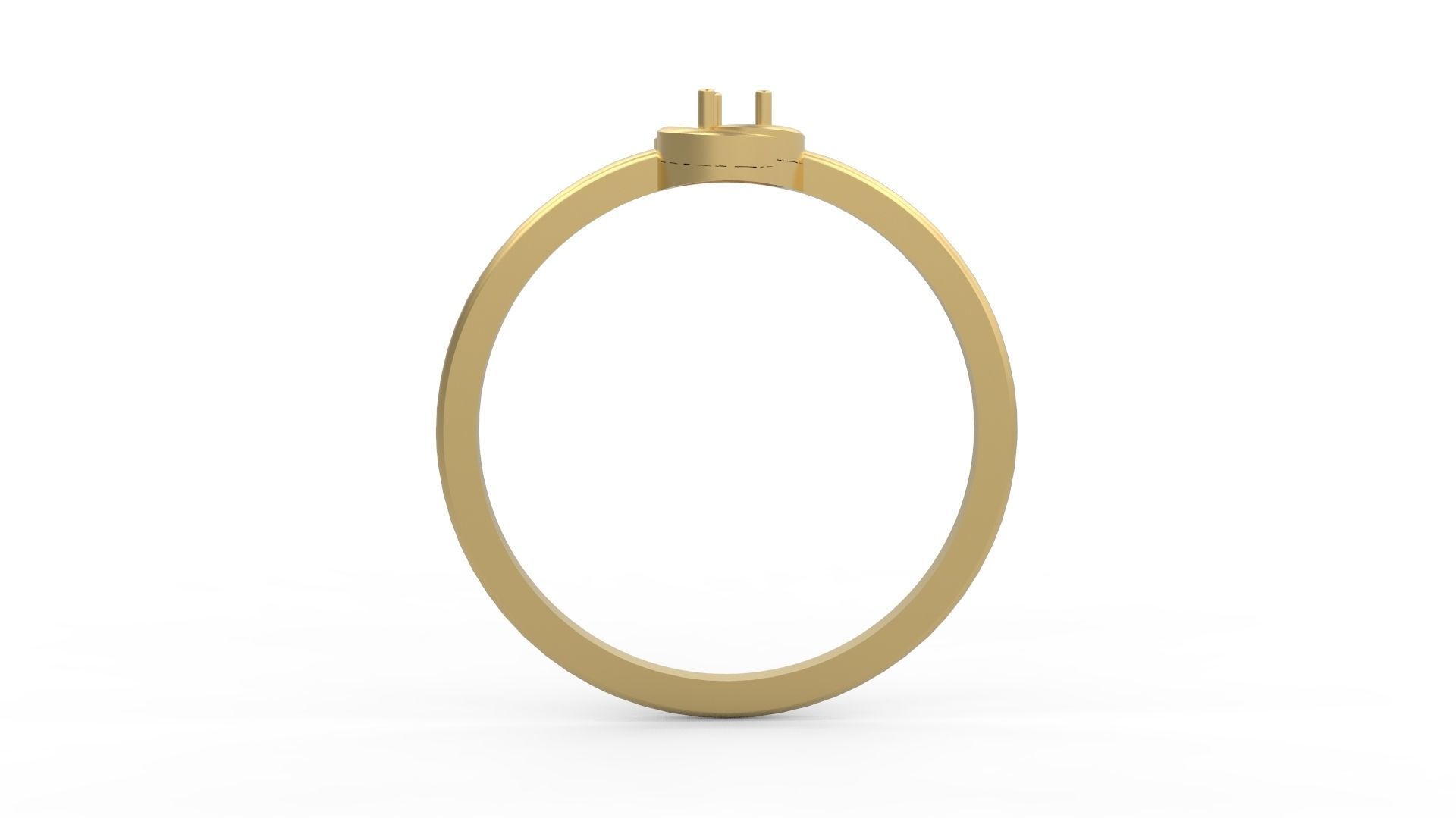 Minimalist Ring 601 3D print model_1