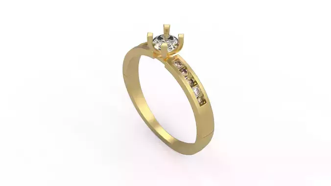Minimalist Ring 600 3D print model