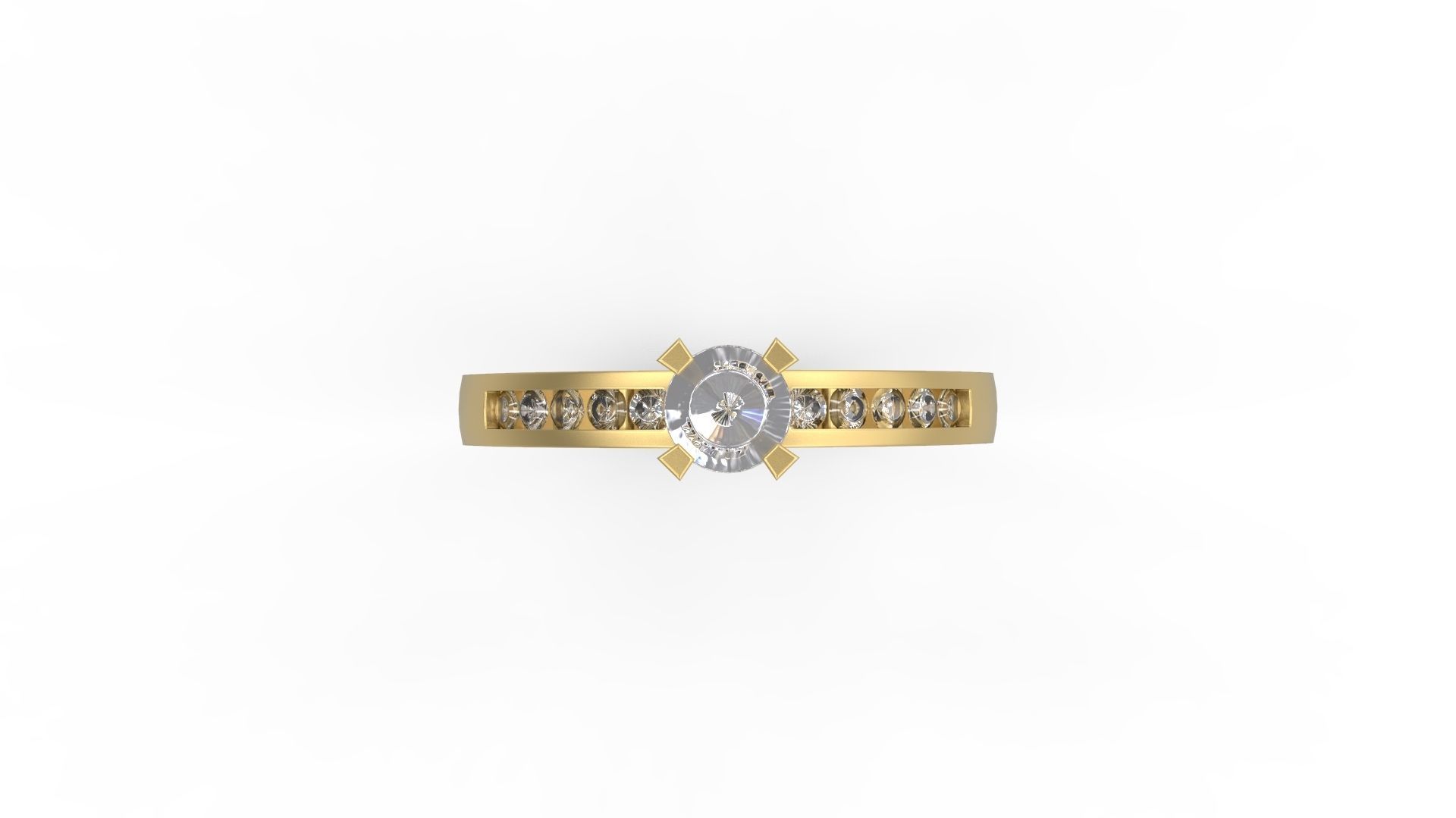 Minimalist Ring 600 3D print model_4