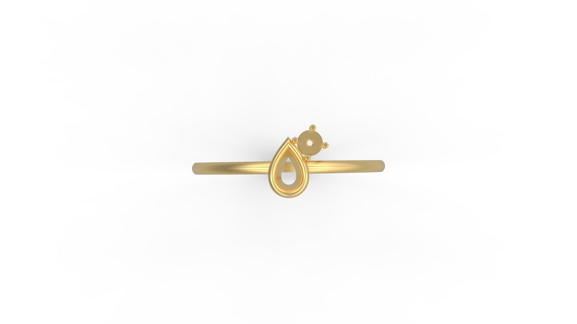 Minimalist Ring 631 3D print model_4