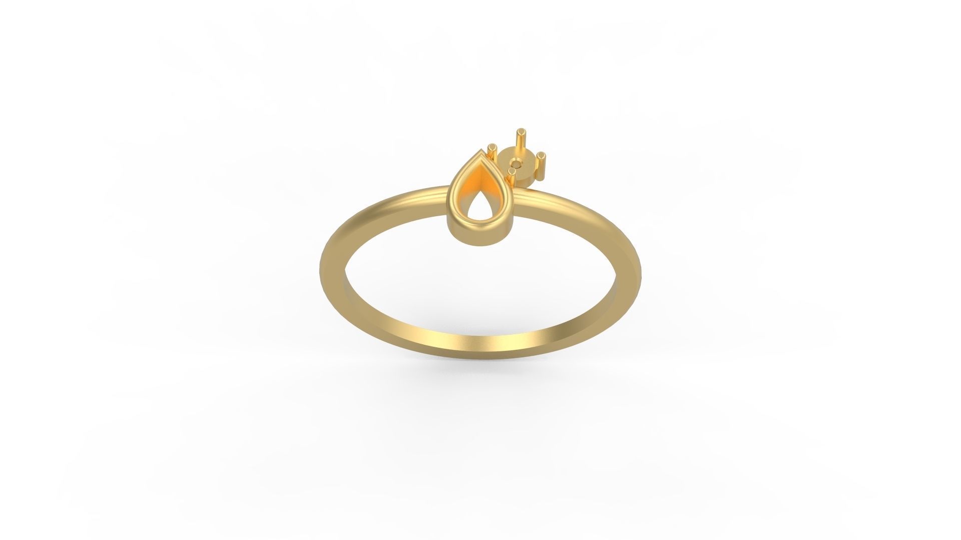 Minimalist Ring 631 3D print model_3