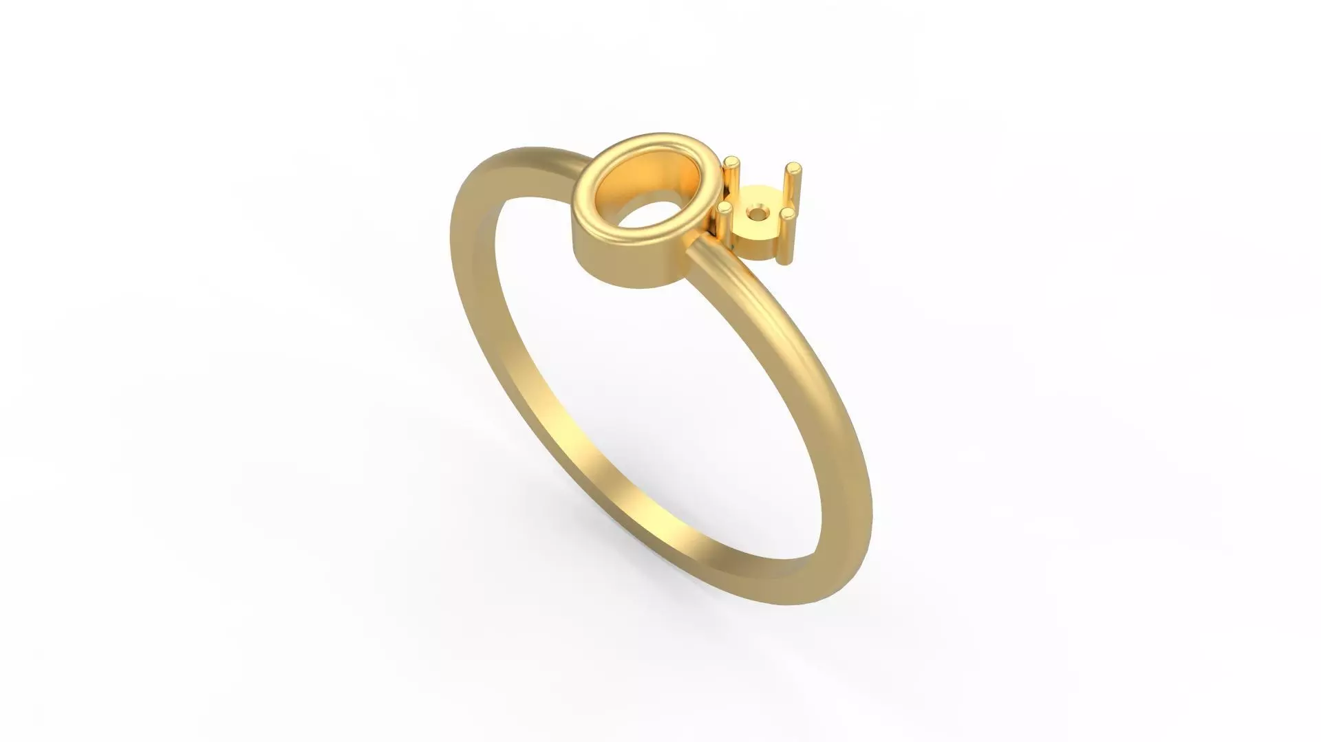 Minimalist Ring 629 3D print model_0