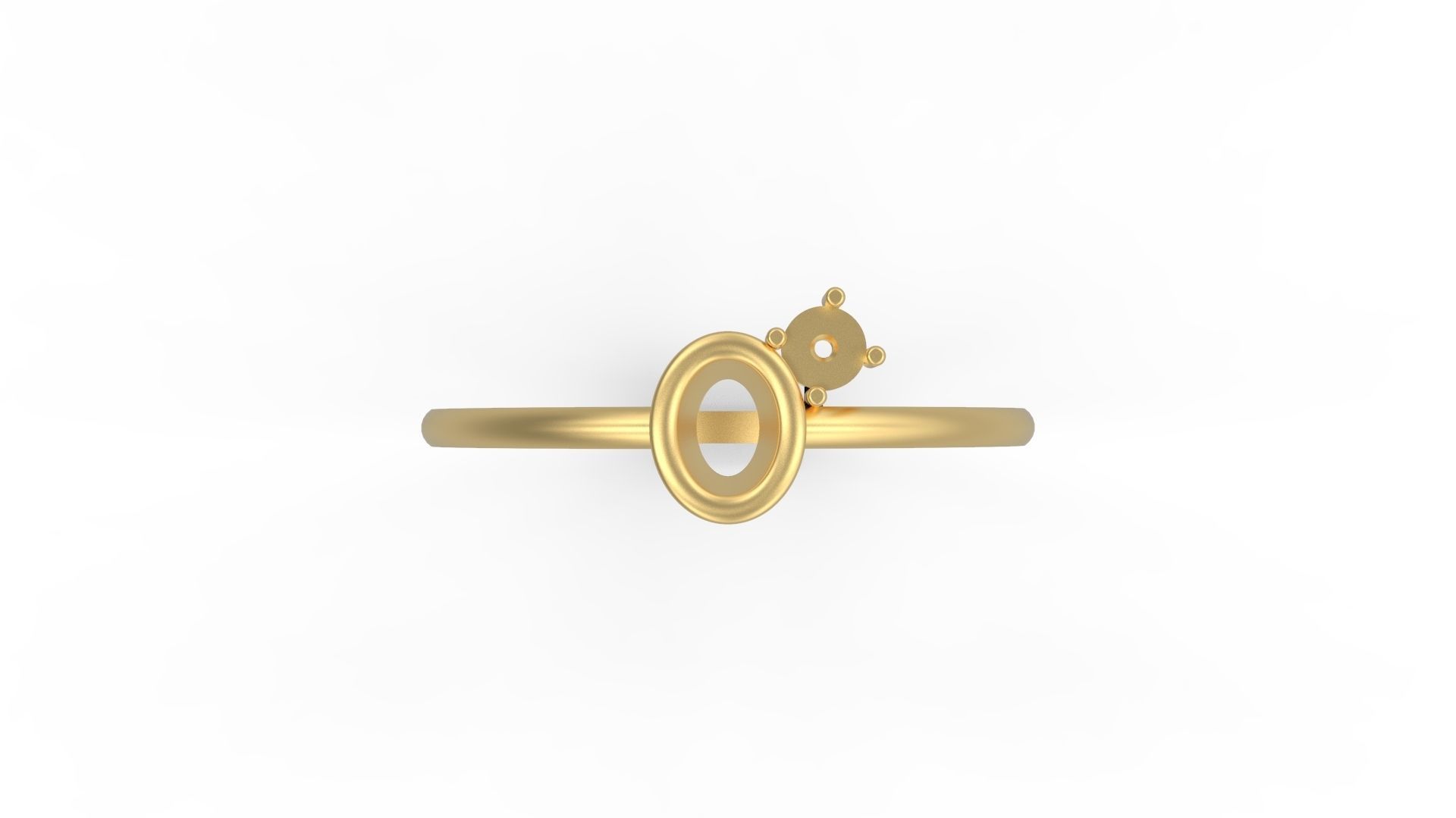 Minimalist Ring 629 3D print model_4