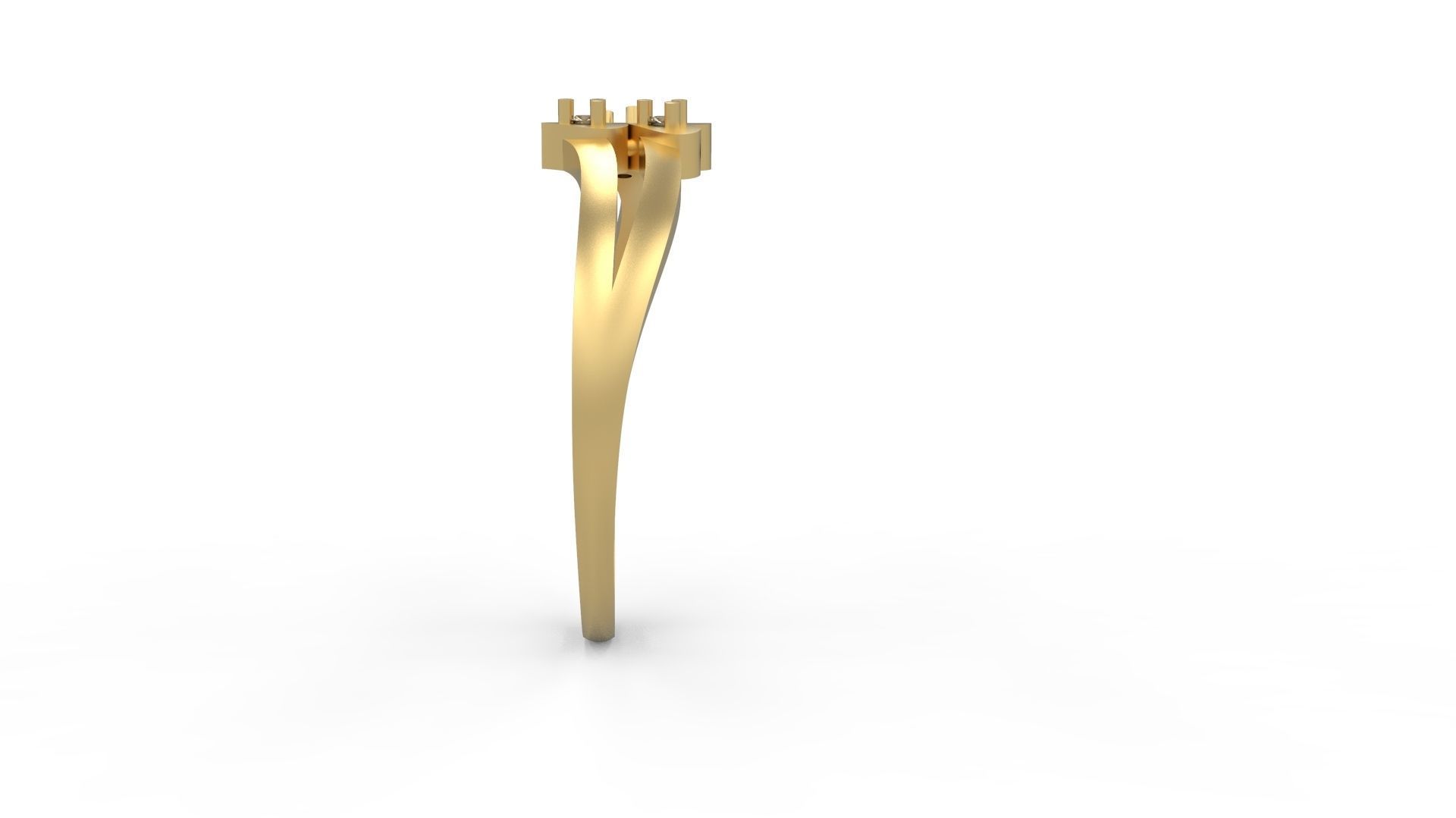 Minimalist Ring 598 3D print model_2
