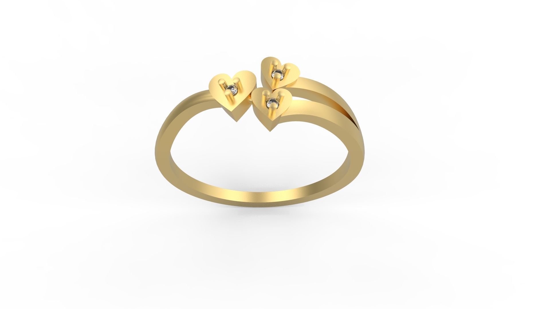 Minimalist Ring 598 3D print model_3