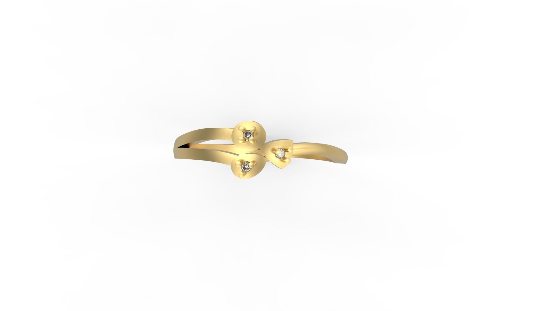 Minimalist Ring 597 3D print model_4