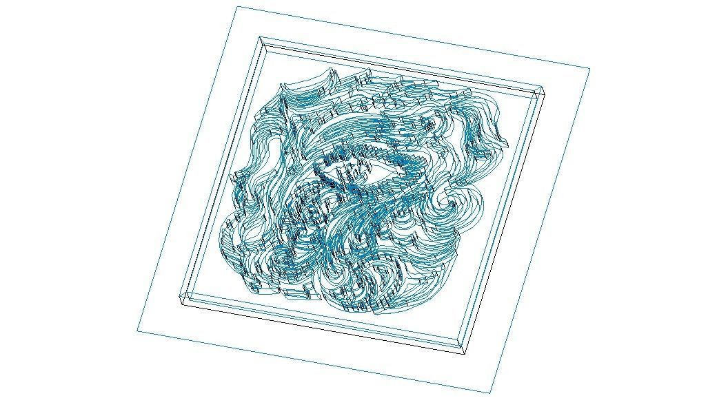 3D Art Surface Modeling - Catch Eyes 3D model_4