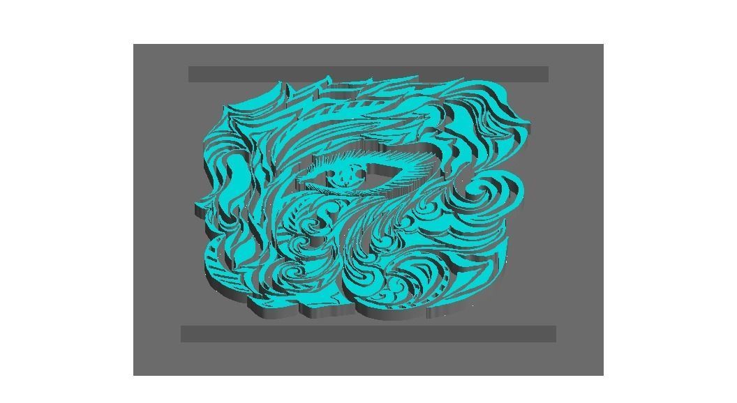 3D Art Surface Modeling - Catch Eyes 3D model_13