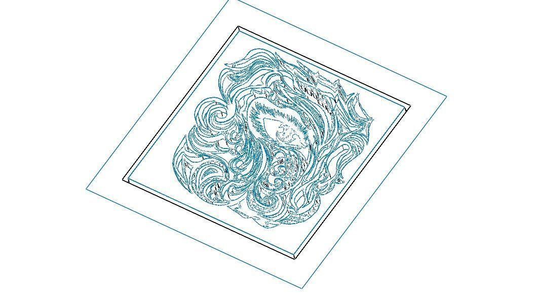 3D Art Surface Modeling - Catch Eyes 3D model_32