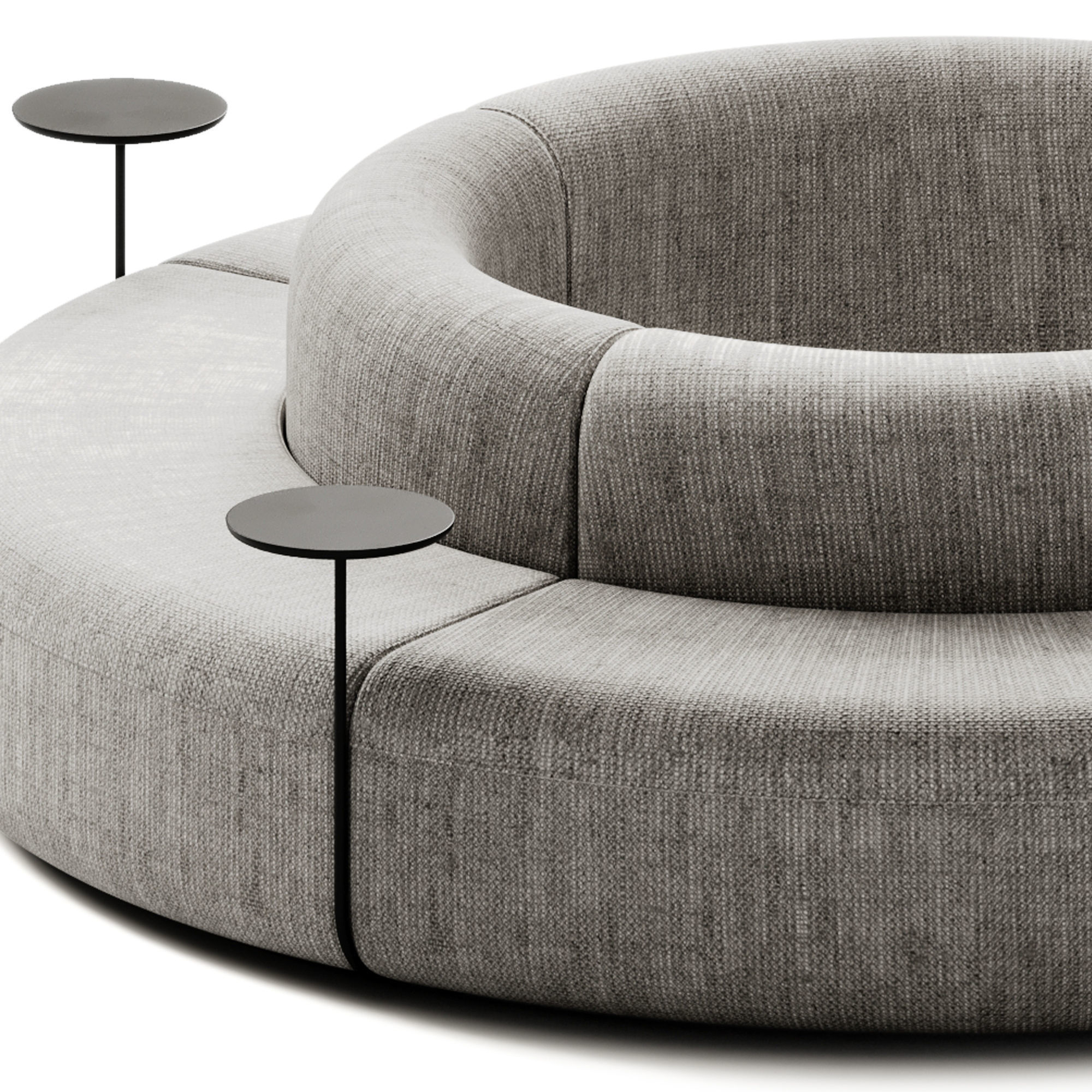 ARTIKO Sectional modular fabric sofa AT 20 by MDD 3D model_1