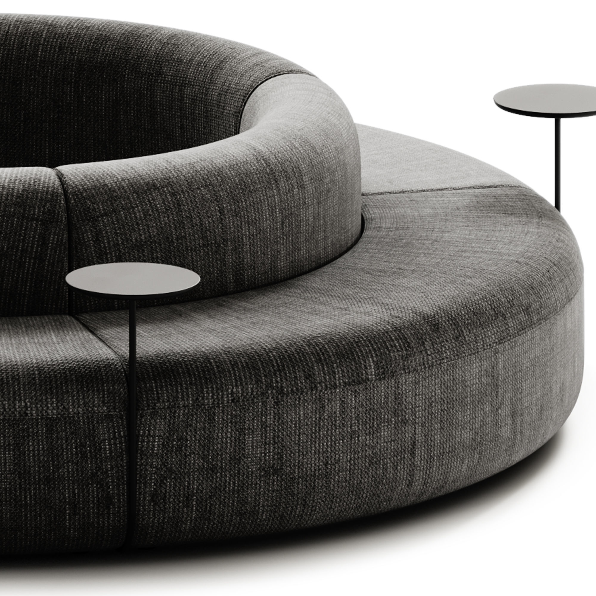 ARTIKO Sectional modular fabric sofa AT 20 by MDD 3D model_2