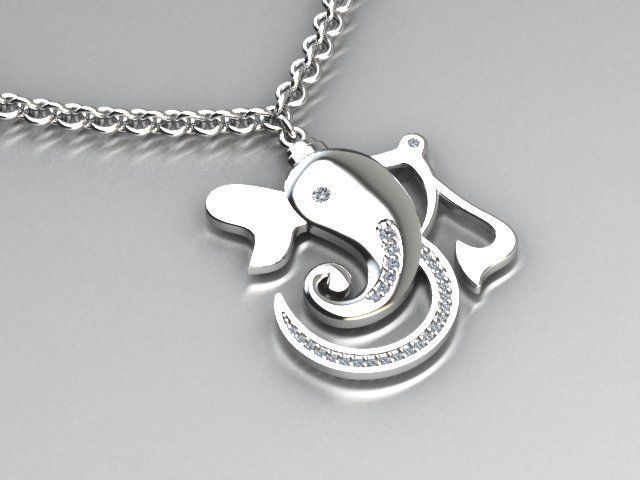 pendant 3D print model_2