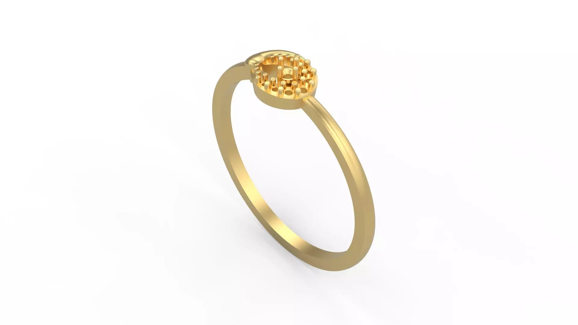 Minimalist Ring 672 3D print model_0