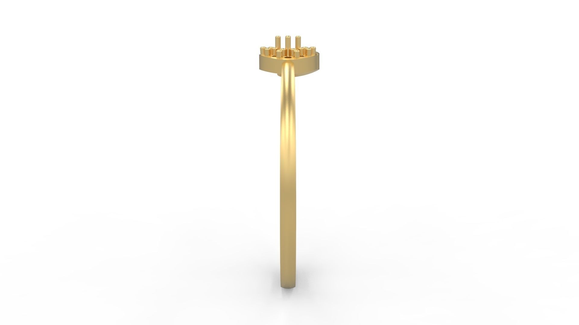 Minimalist Ring 672 3D print model_2