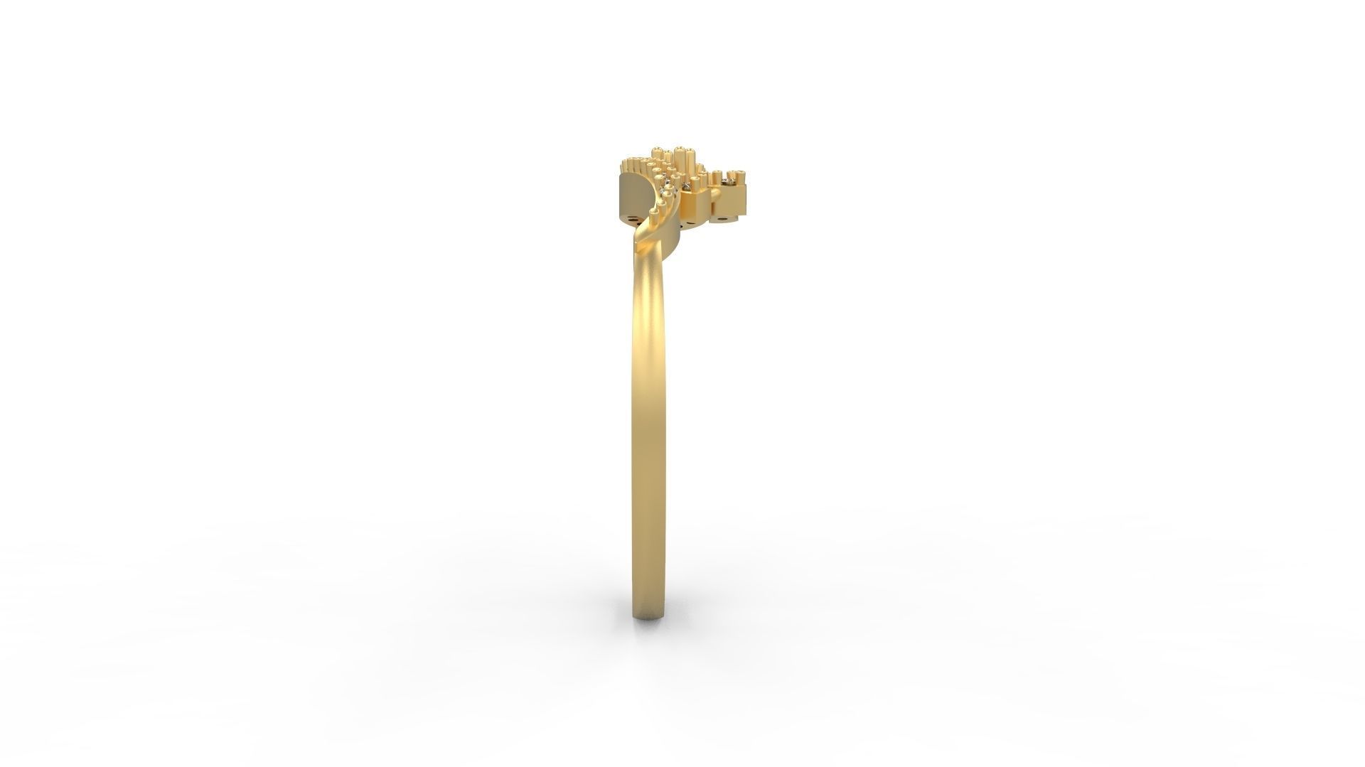 Minimalist Ring 668 3D print model_2