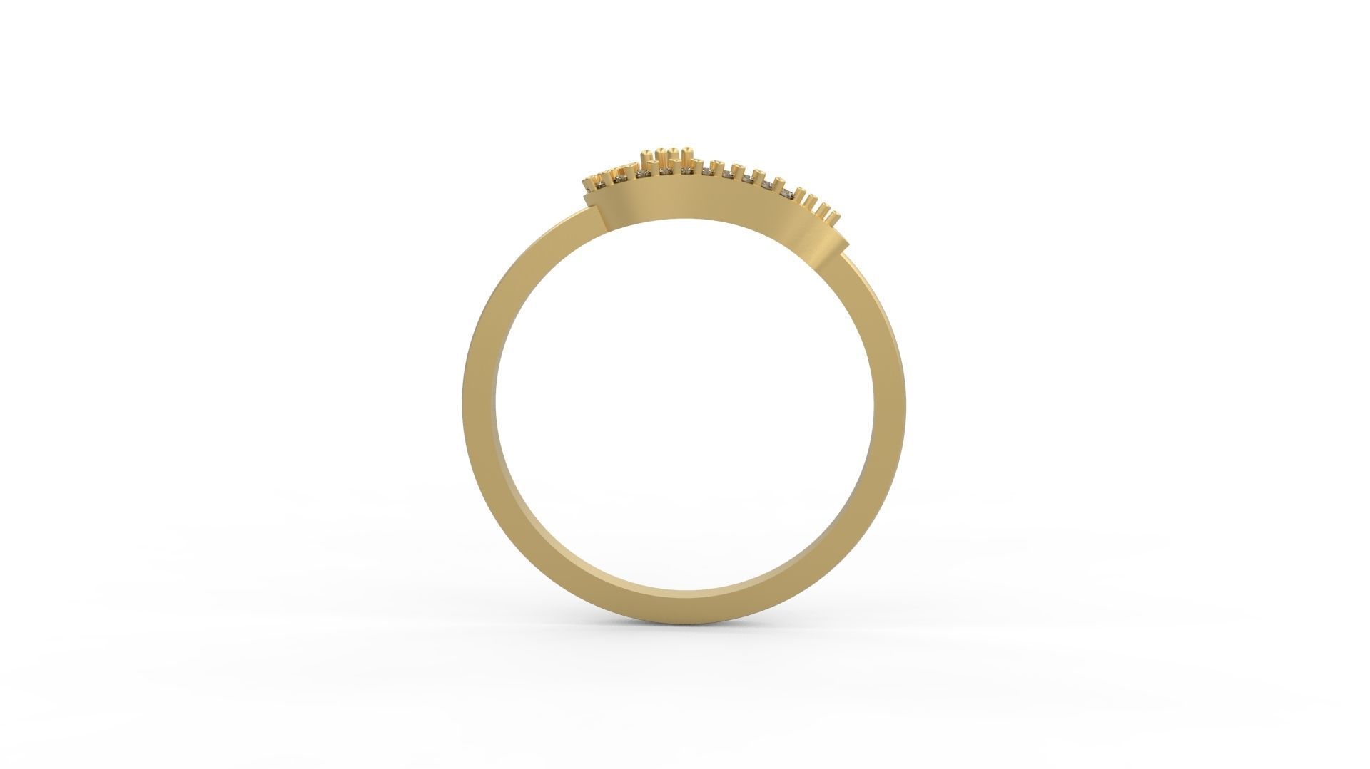 Minimalist Ring 668 3D print model_1