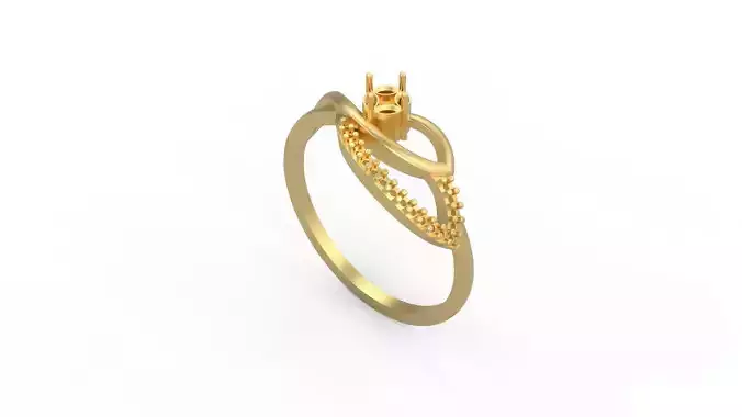Minimalist Ring 666 3D print model