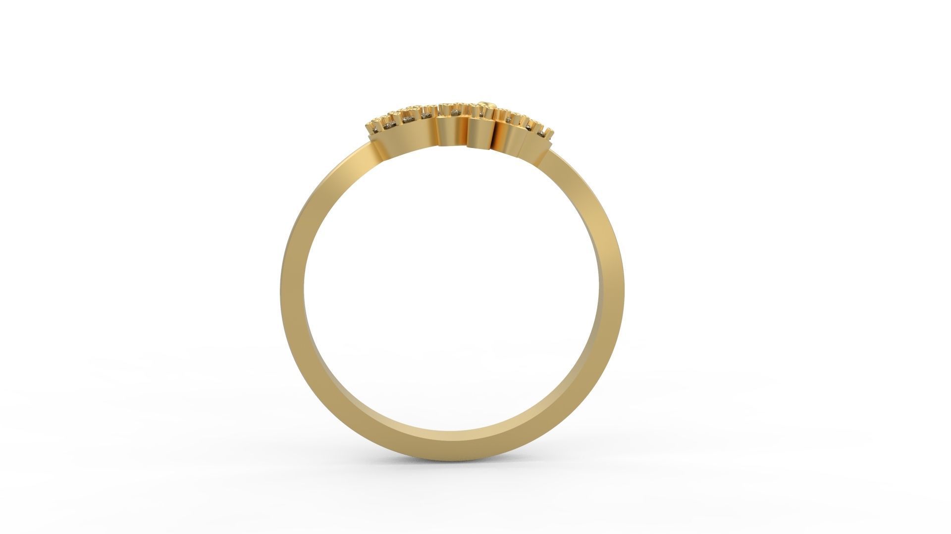 Minimalist Ring 676 3D print model_1