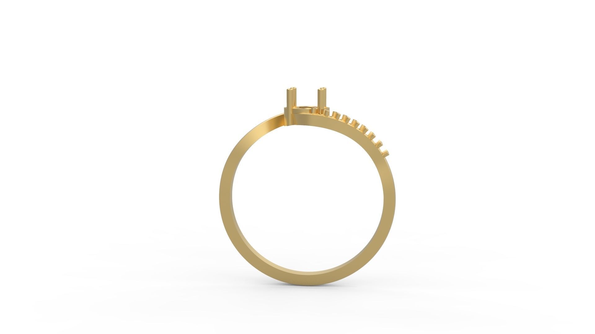 Minimalist Ring 661 3D print model_1