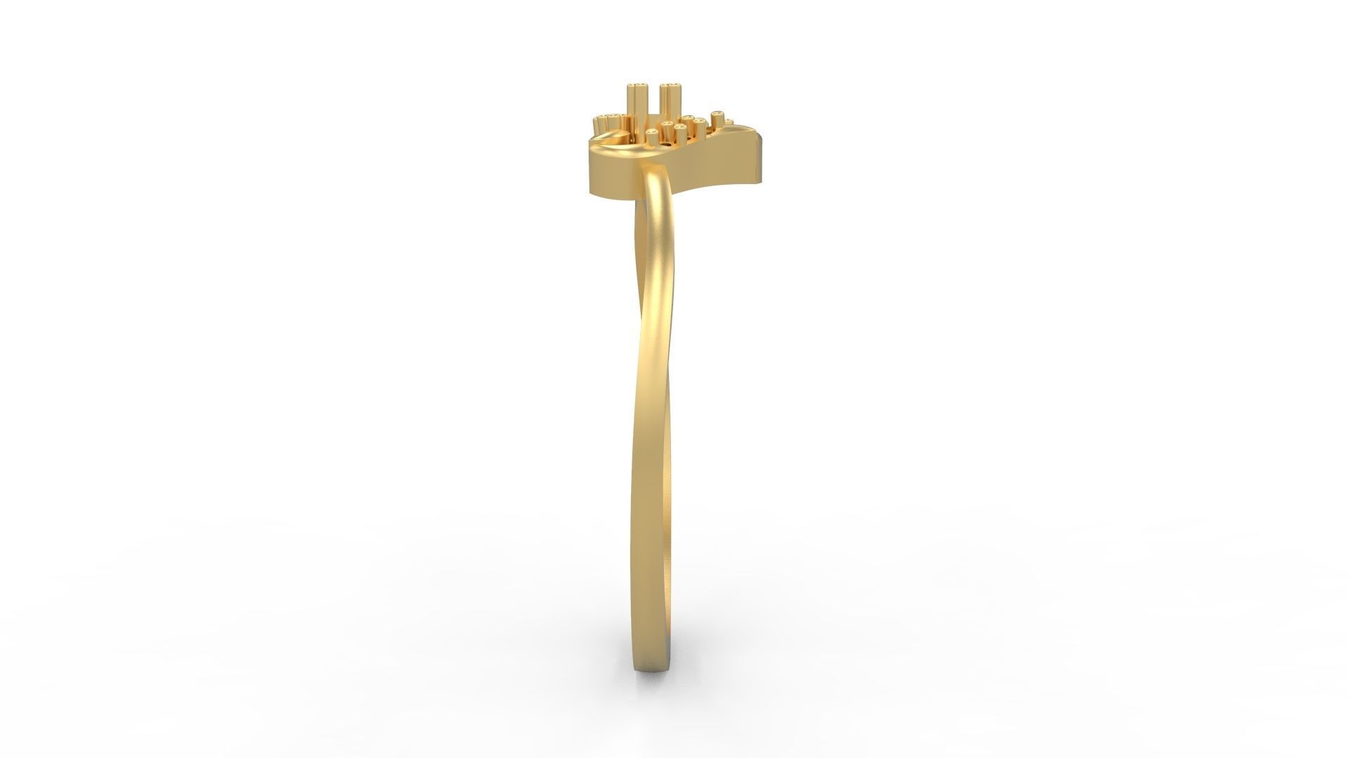 Minimalist Ring 653 3D print model_3