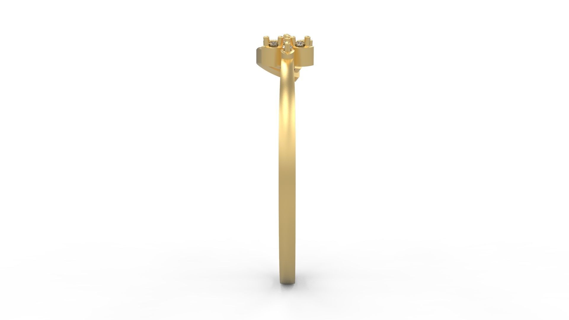 Minimalist Ring 649 3D print model_3