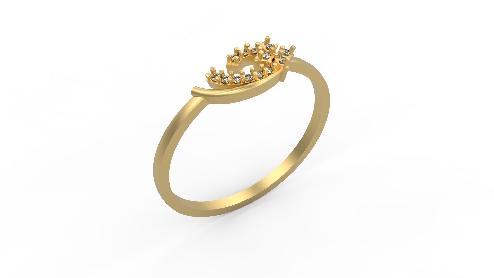 Minimalist Ring 649 3D print model_1