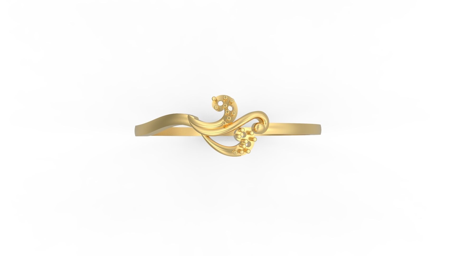 Minimalist Ring 645 3D print model_5