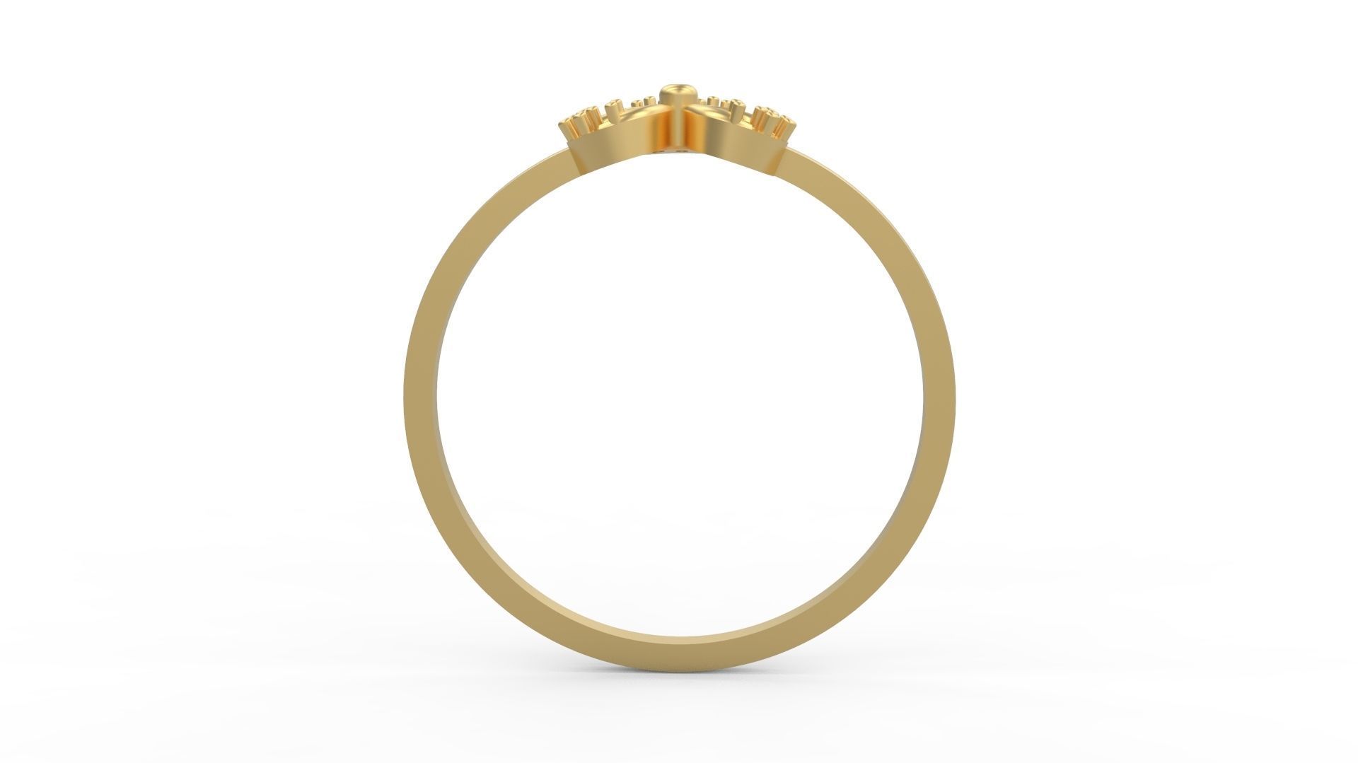 Minimalist Ring 644 3D print model_2