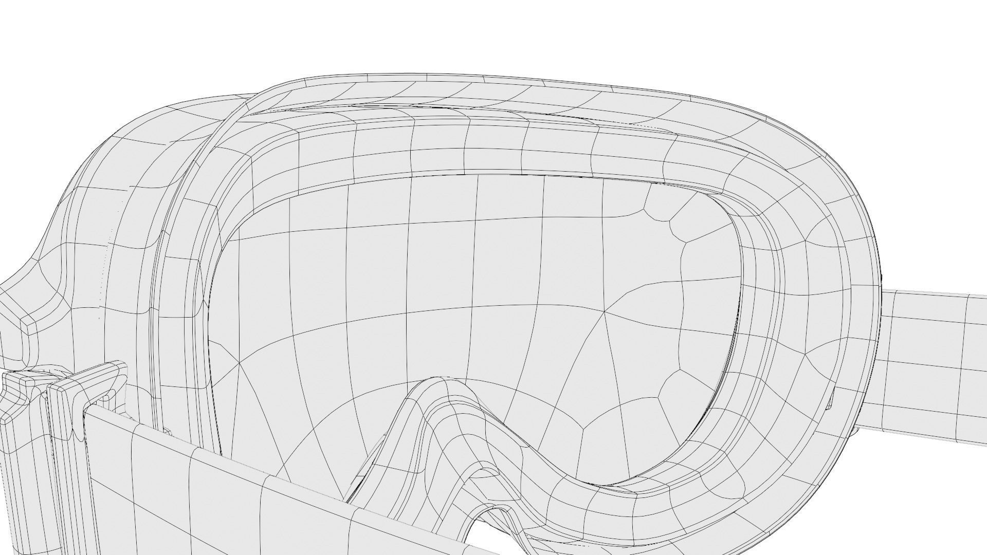 snow mask with 4k pbr texture 3D model_14