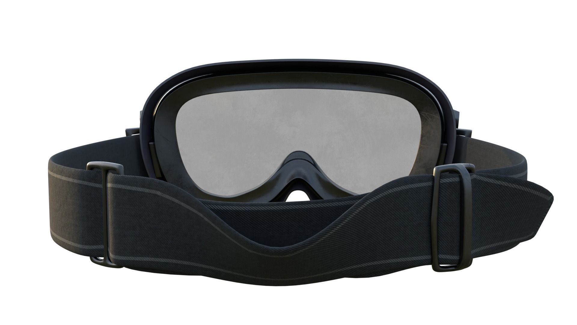 snow mask with 4k pbr texture 3D model_6