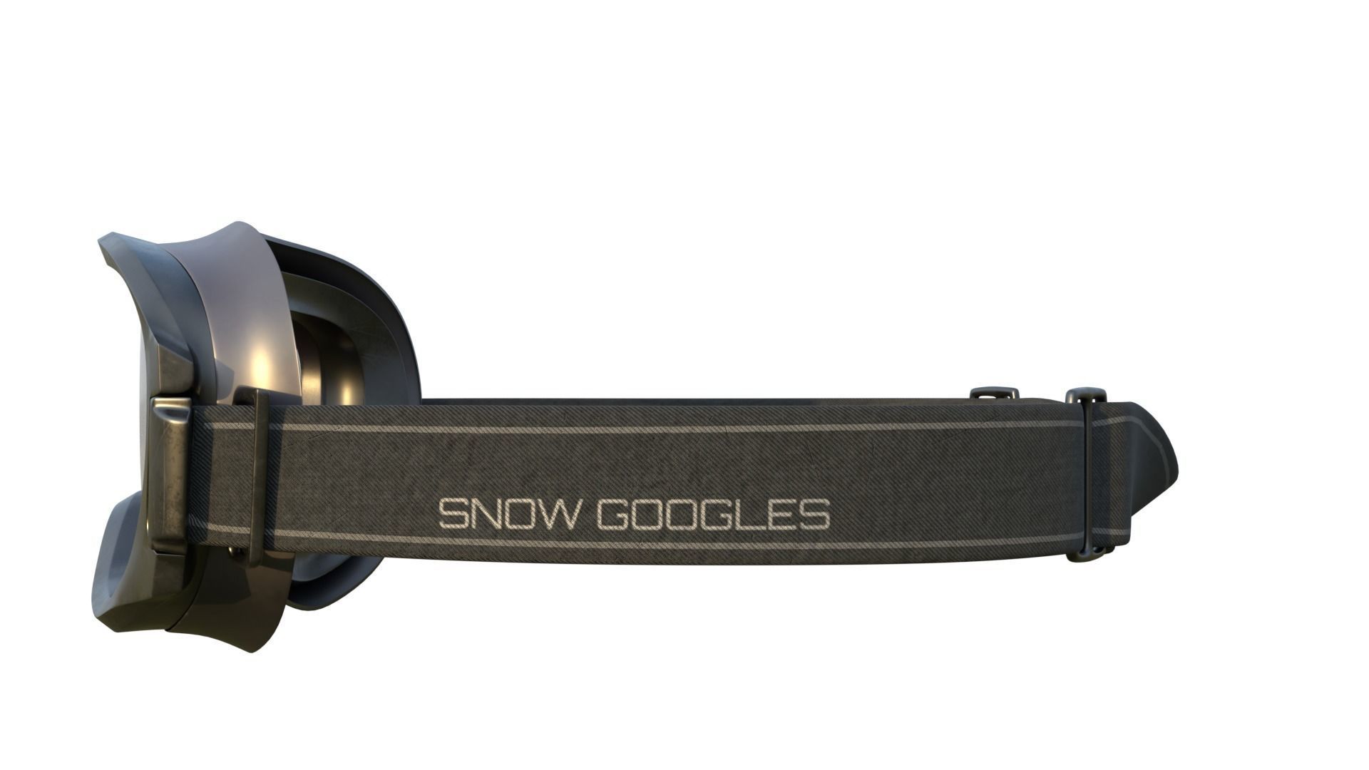 snow mask with 4k pbr texture 3D model_11