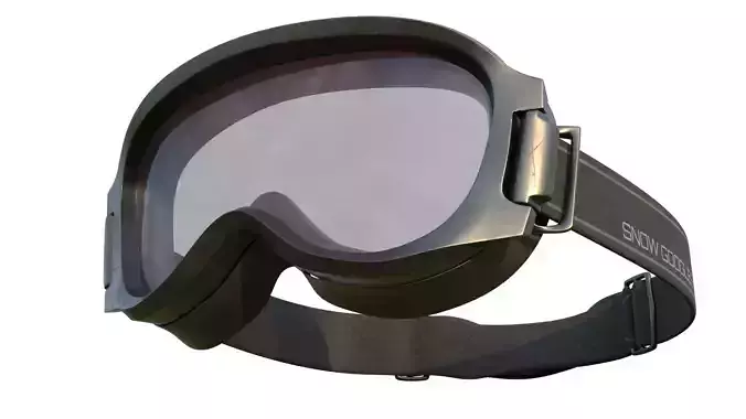 snow mask with 4k pbr texture