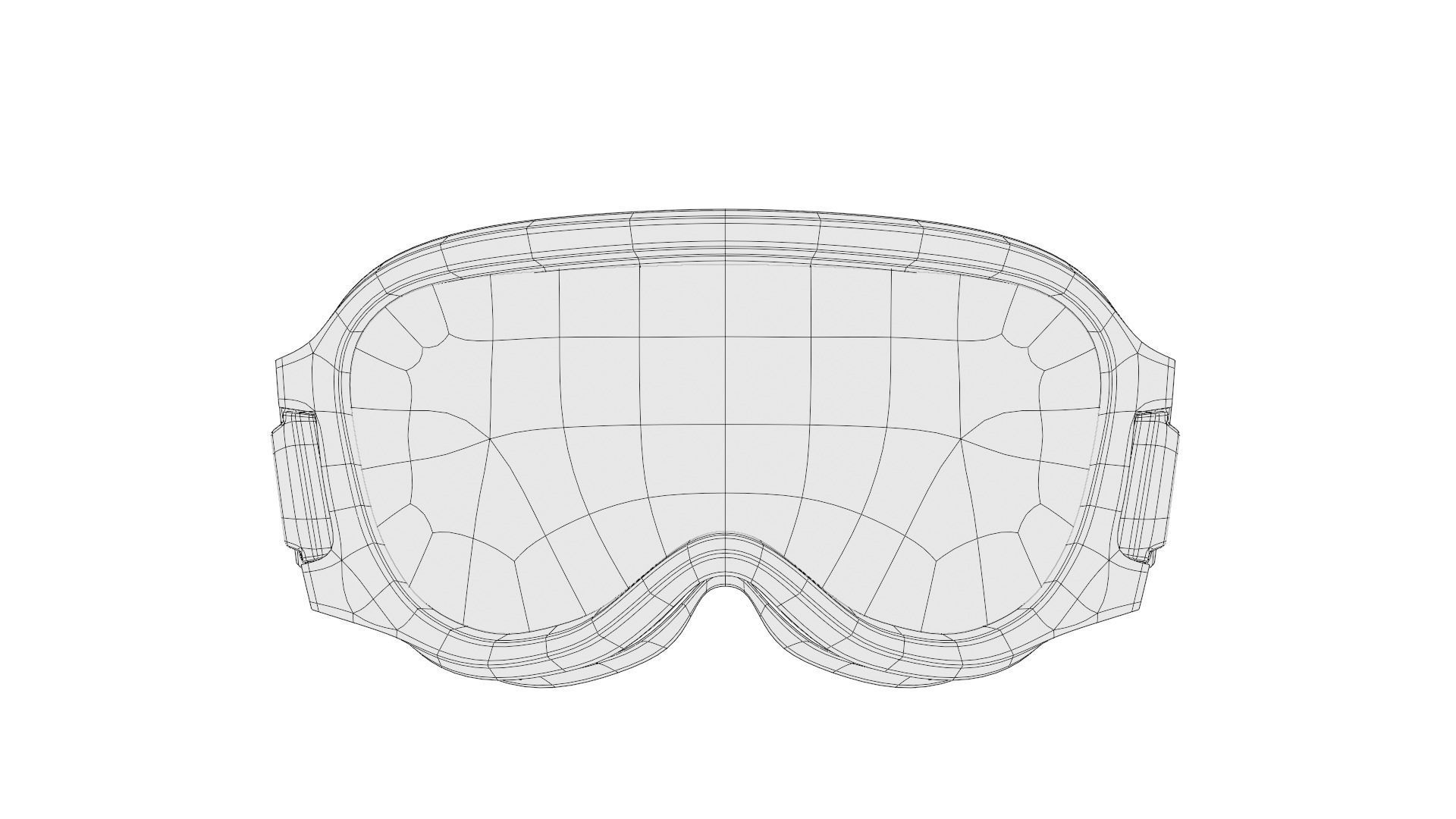 snow mask with 4k pbr texture 3D model_7