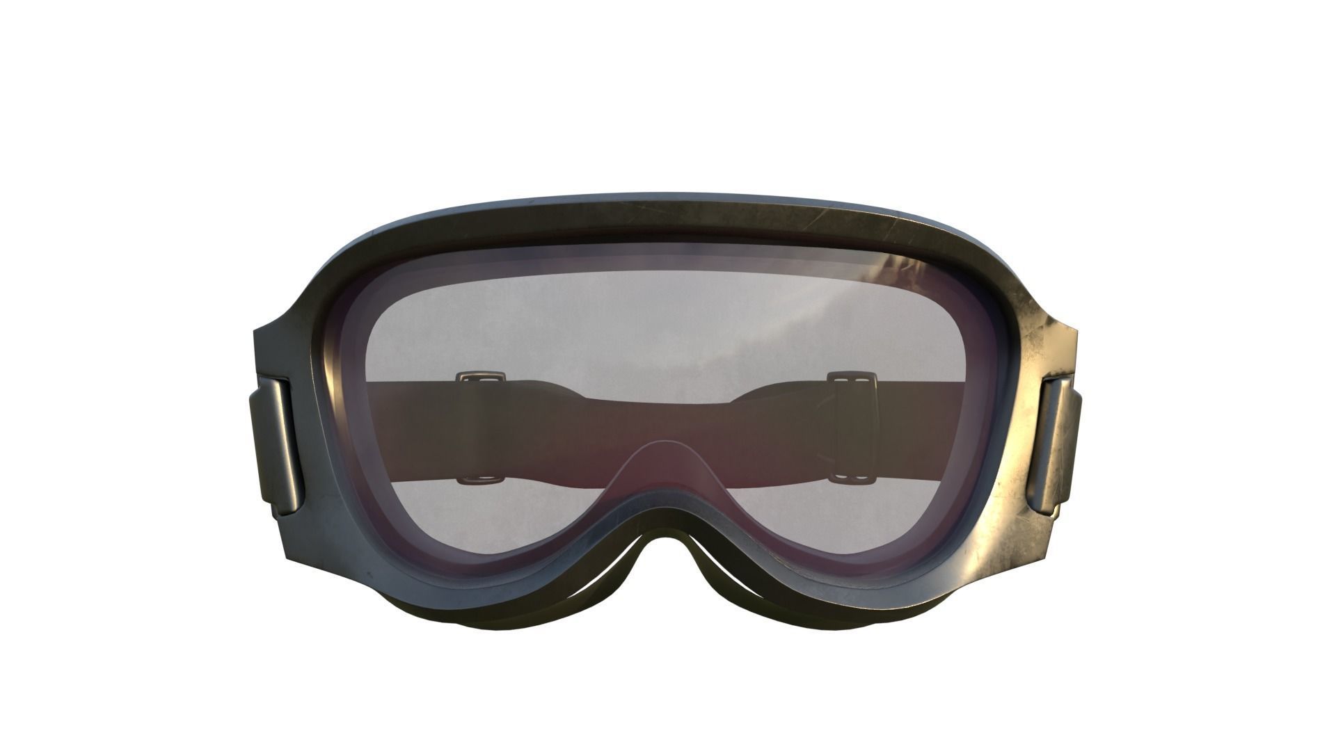 snow mask with 4k pbr texture 3D model_1