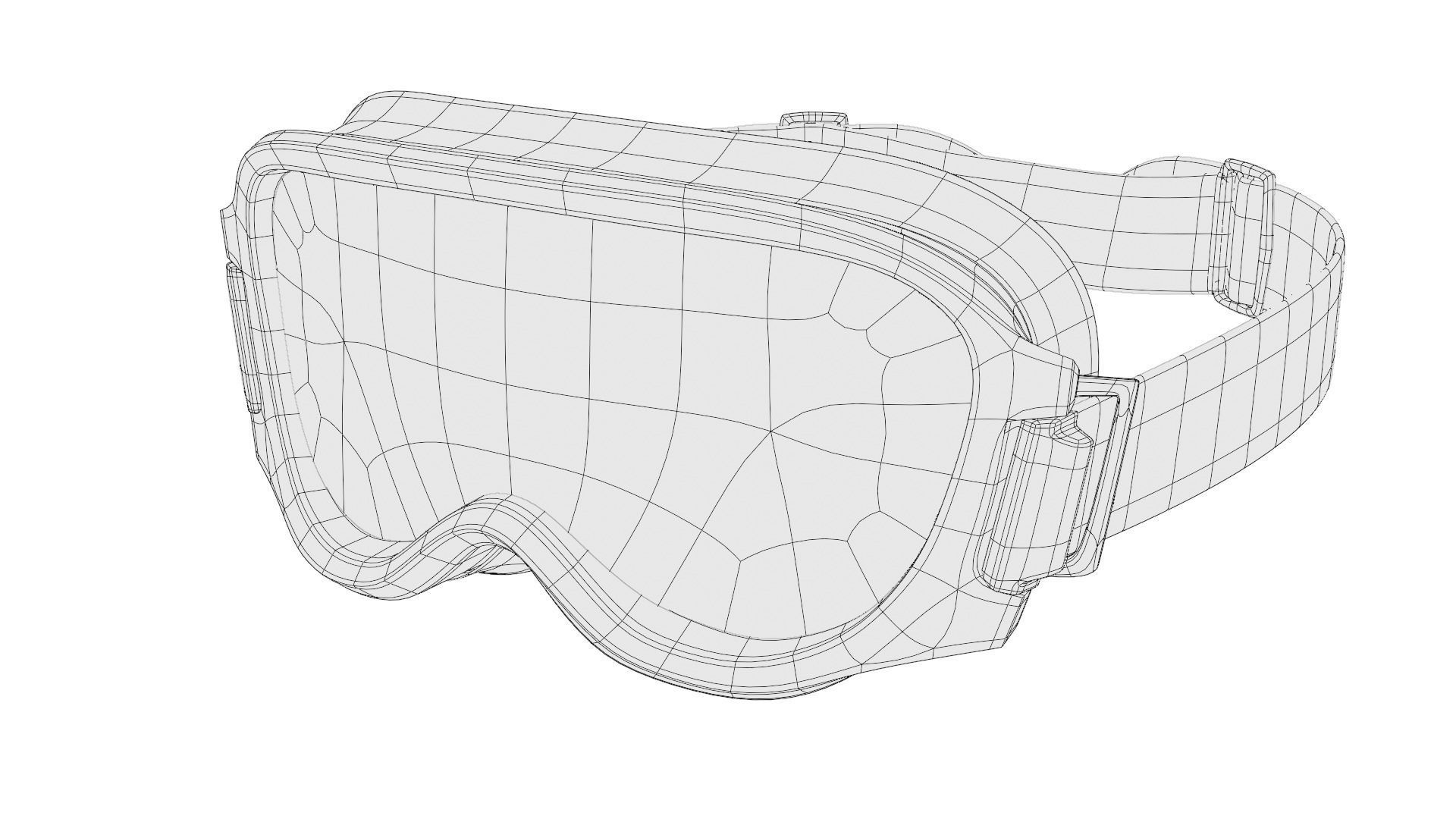 snow mask with 4k pbr texture 3D model_13