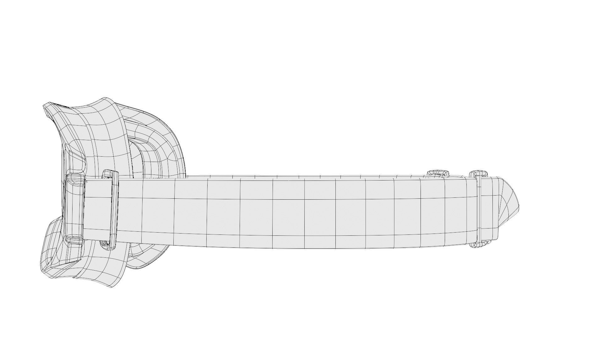 snow mask with 4k pbr texture 3D model_15