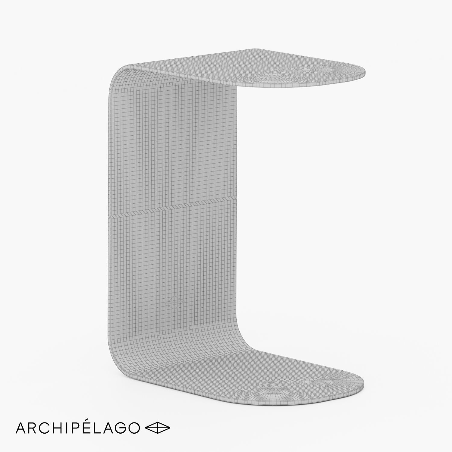 Table HAGEN Archipelago 3D model_2