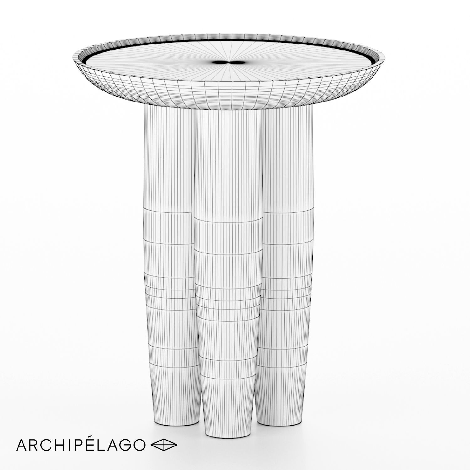 Table ELEPHANT by Archipelago 3D model_2