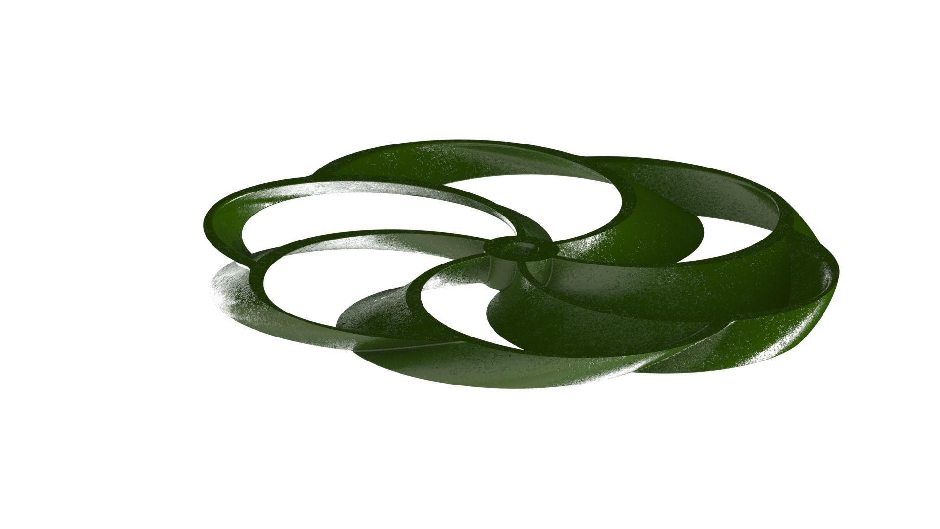 Toroidal propeller 3D print model 3D print model_9