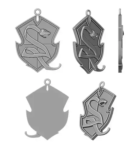 Hogwarts Legacy pendant Slytherin
