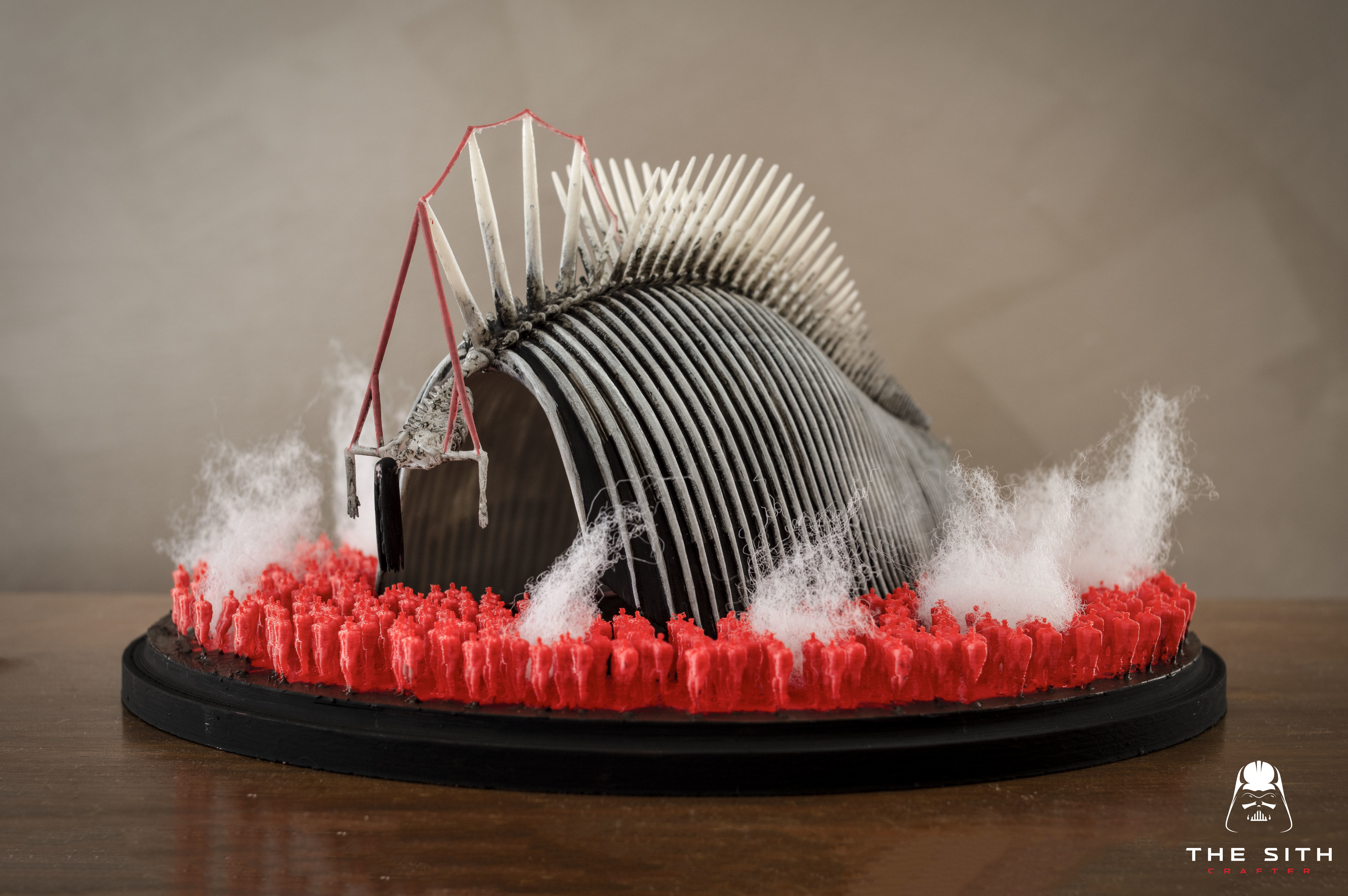 Eren Founding Titan Rumbling Diorama STL 3D print model_3