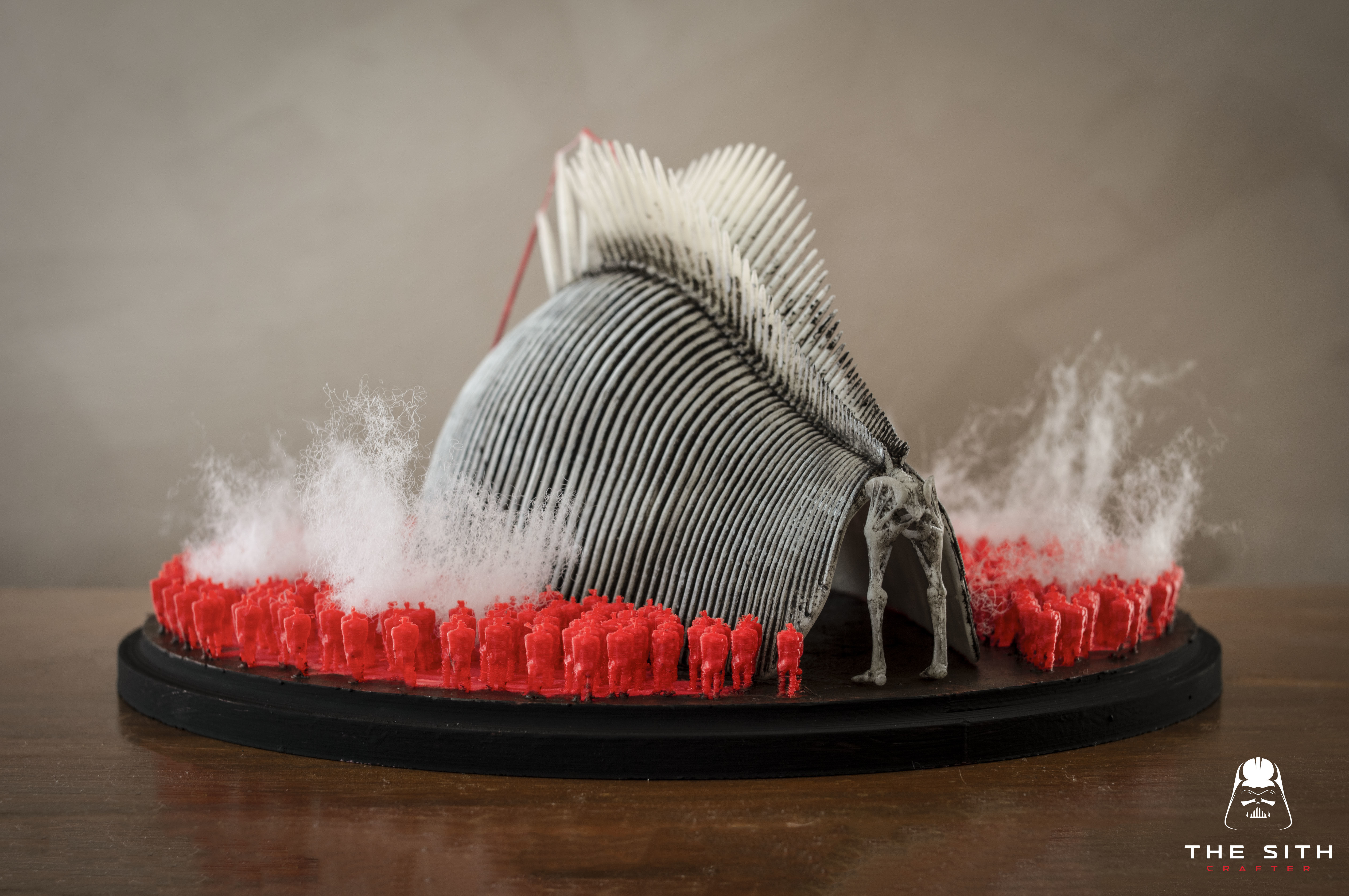 Eren Founding Titan Rumbling Diorama STL 3D print model_5