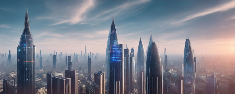 36 Futuristic Cities 3D model_10