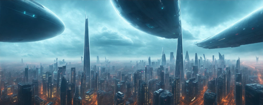 36 Futuristic Cities 3D model_27