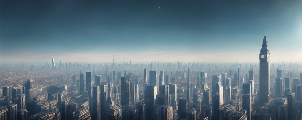 36 Futuristic Cities 3D model_11